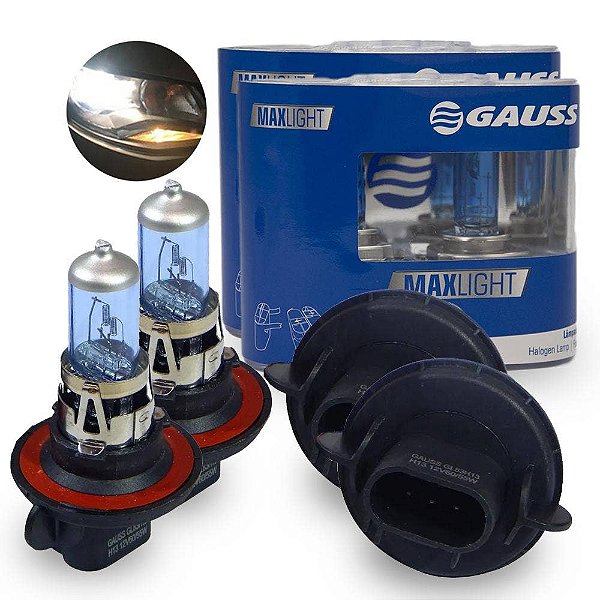 Lâmpadas Super Branca Farol Baixo-Alto Sentra 2014-2020