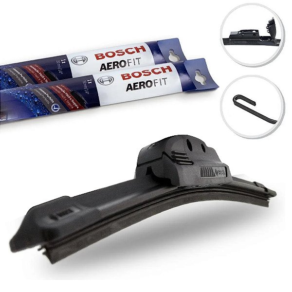 Palheta Limpador Parabrisa Jac J2 2012 até 2016 Original Bosch