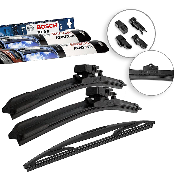Kit Palhetas Dianteiras e Traseira Ford Fiesta 2011 até 2014
