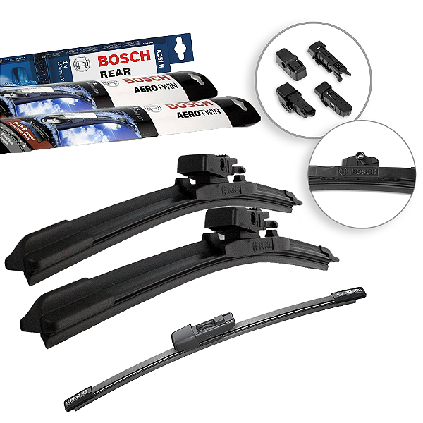 Kit Palhetas Dianteiras e Traseira Jeep Renegade* 2016 até Em diante