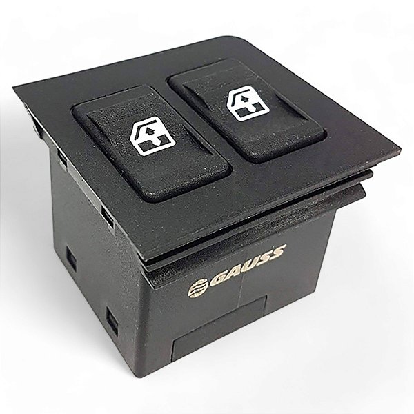 Interruptor Vidro Motorista Gauss Para Fiat Elba 1.5 1990-1996