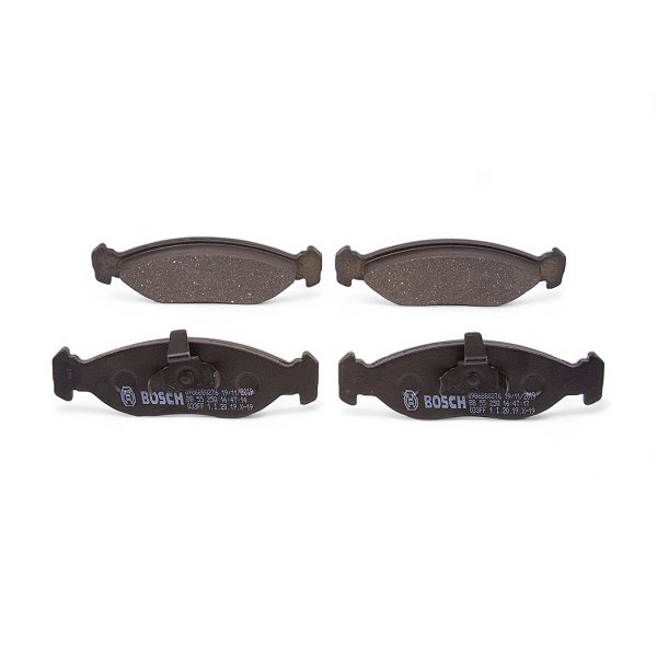 Pastilha Organica Dianteiro Bosch Para Ford Fiesta 1.6 1999-2010