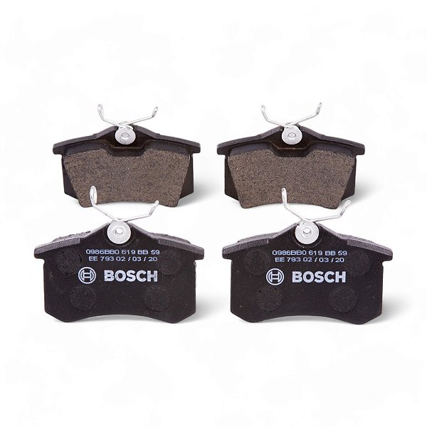 Pastilha Organica Traseiro Bosch Para Citroen C3 1.6 2003-2012