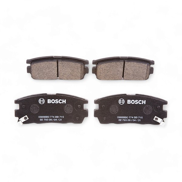 Pastilha Organica Traseiro Bosch Para Chevrolet Captiva 2.4 2009-2015