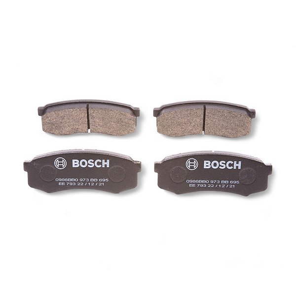Pastilha Organica Traseiro Bosch Para Toyota Hilux Sw4 2.8 2016-2025