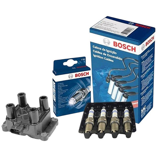 Kit Cabos Velas Bobina Pajero Tr4 2.0 2007 A 2015 Bosch