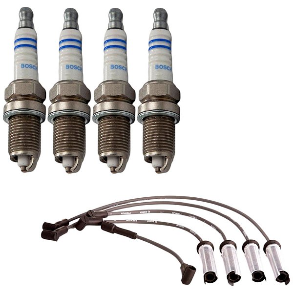 Kit Cabo E Vela Escort 1.6 8v Ae1600 1994 Gasolina Bosch