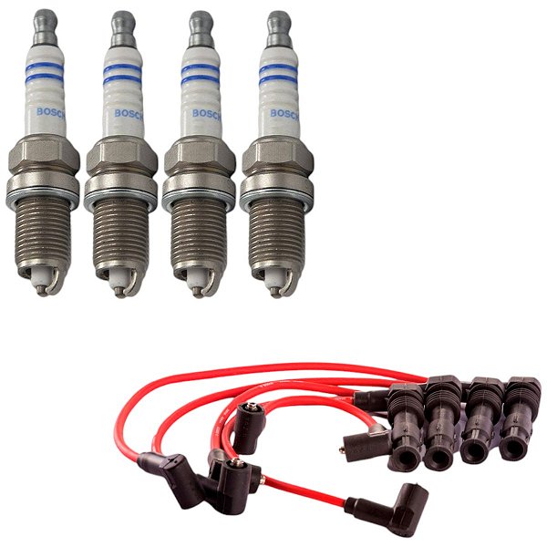 Kit Cabo E Vela Gol G2 1.0 16v At 1997 1998 Gasolina Bosch