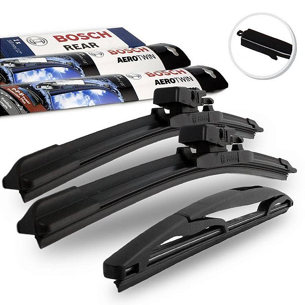 Palheta Limpador Série 1 2015 2016 2017 Diant+tras Bosch