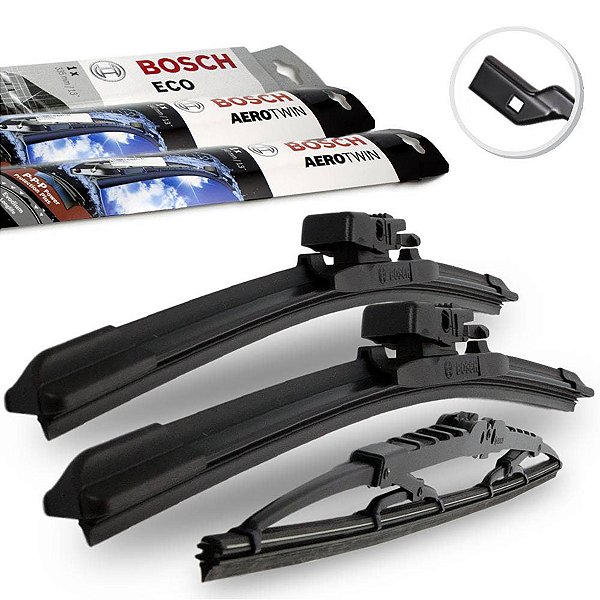 Palheta Volvo C30 2010 A 2018 Dianteira E Traseira Bosch
