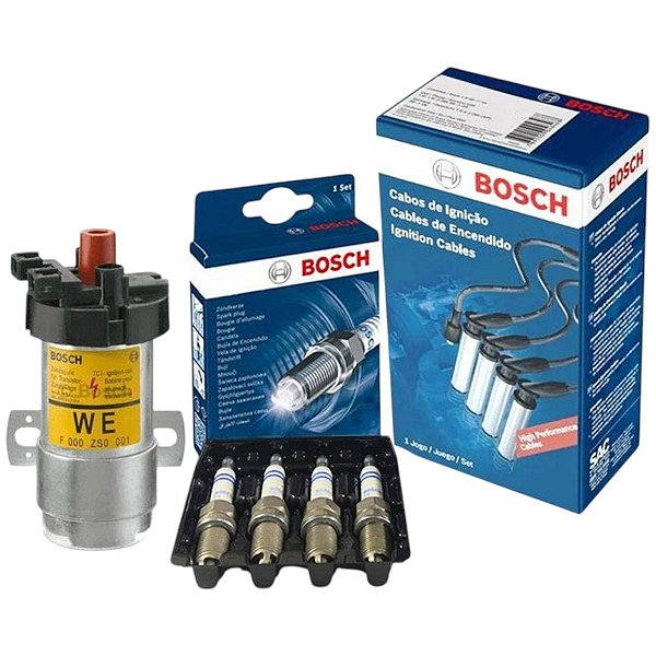 Kit Vela Cabo Bobina Vectra 2.0 Sohc Mpfi 93 94 Gaso Bosch