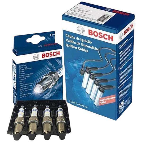 Kit Cabo E Vela Veraneio 4.1 Mt.250 1980 1981 Álcool Bosch