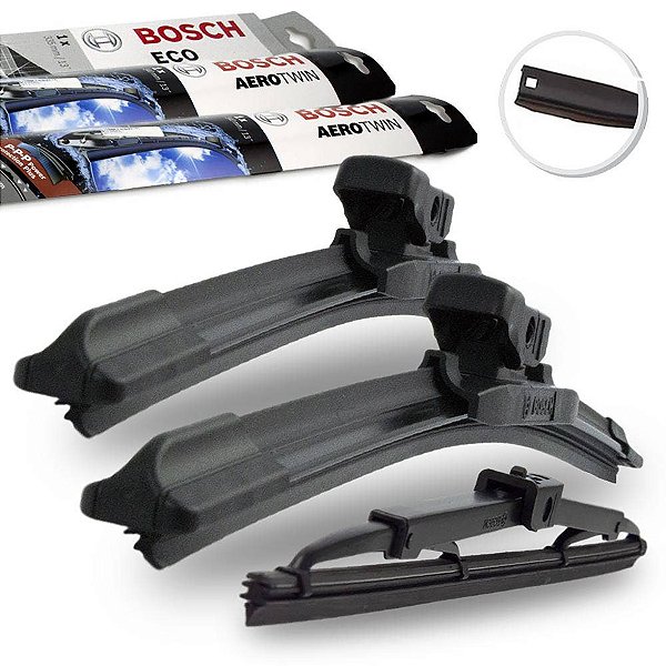 Palheta Limpador Parabrisa Diant Ford Ka 10-13 Bosch