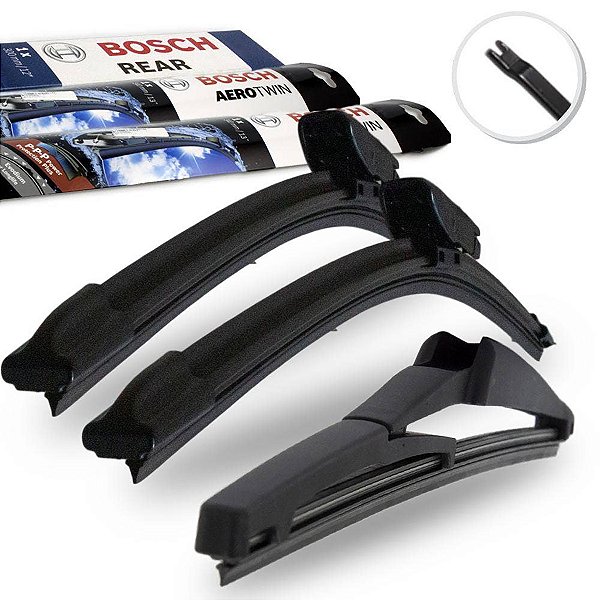 Palheta Limpador A6 2000 2001 2002 2003 Diant+tras Bosch