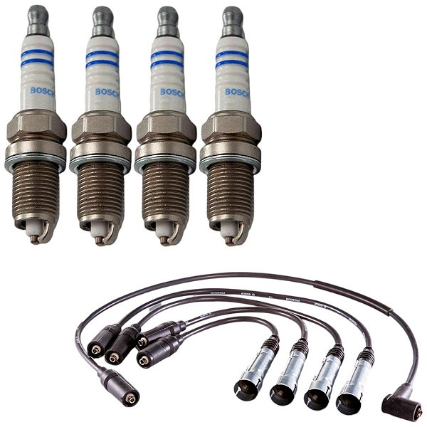 Kit Cabo E Vela Pointer 1.8 8v Ap 1993 1994 Gas Bosch