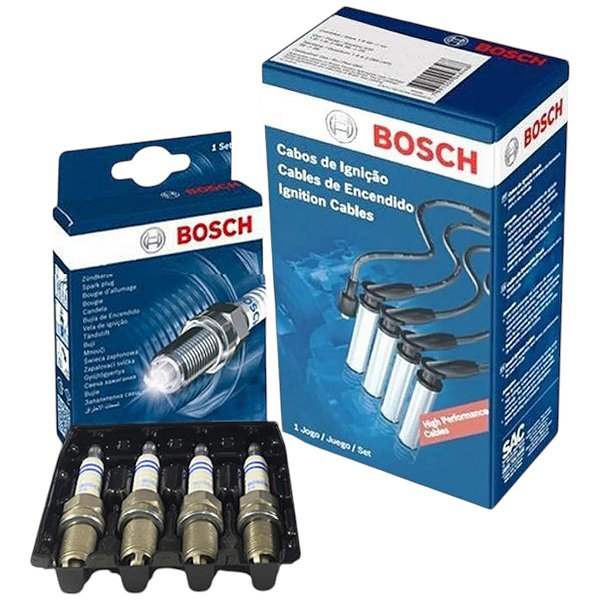Kit Cabo E Vela Veraneio 2.5 Mt.151 1992 1993 Álcool Bosch