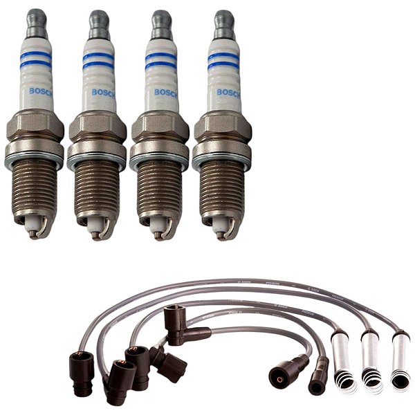 Kit Cabo E Vela Corsa 1.0 8v Sohc Efi 94 95 Gasolina Bosch