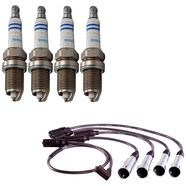 Kit Cabo Vela Ford Escort 1.8 8v Ap1800 1989 A 1992 Bosch