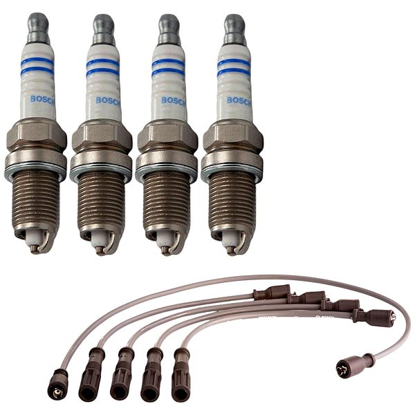 Kit Cabo E Vela Uno G1 1.0 8v Fiasa  1985 Gasolina Bosch
