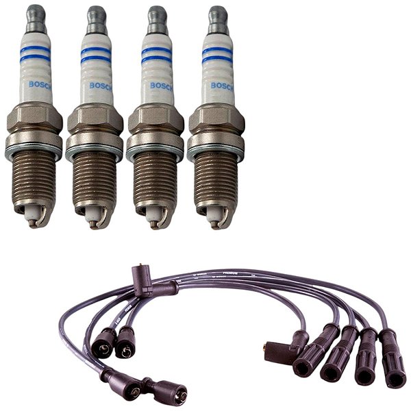 Kit Jogo Cabo+velas Original Bosch Tipo 2.0 8v M5 Gas 93-96