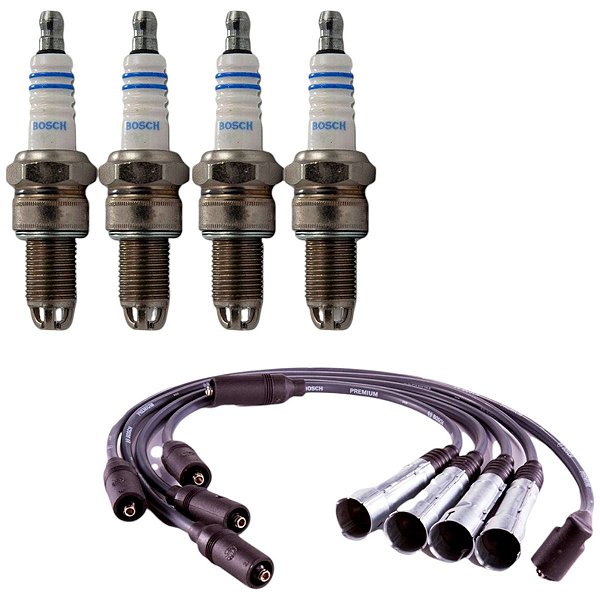 Kit Cabo Vela Polo Classic 1.6 8v 96-98 Gasolina Bosch