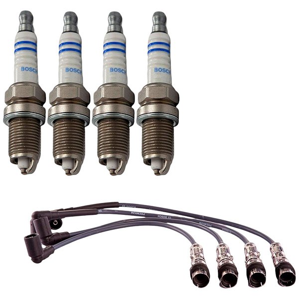 Kit Cabo E Vela Kombi 1.4 8v Ea111 2008 2009 2010 Flex Bosch