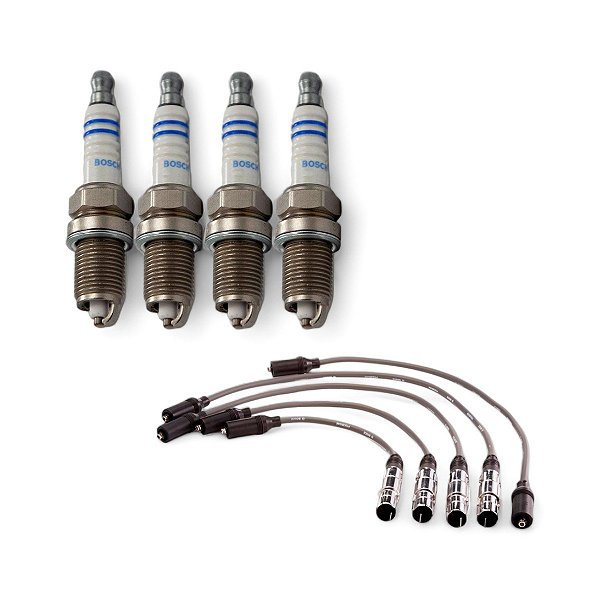 Kit Cabo E Vela Golf 2.0 8v Aba 1998 1999 Gasolina Bosch