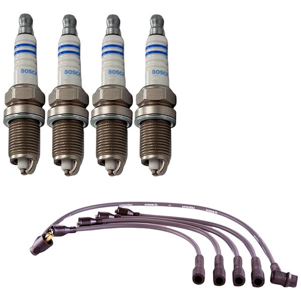 Kit Cabo E Vela R19 1.6 8v F3p 1993 1994 1995 Gasolina Bosch