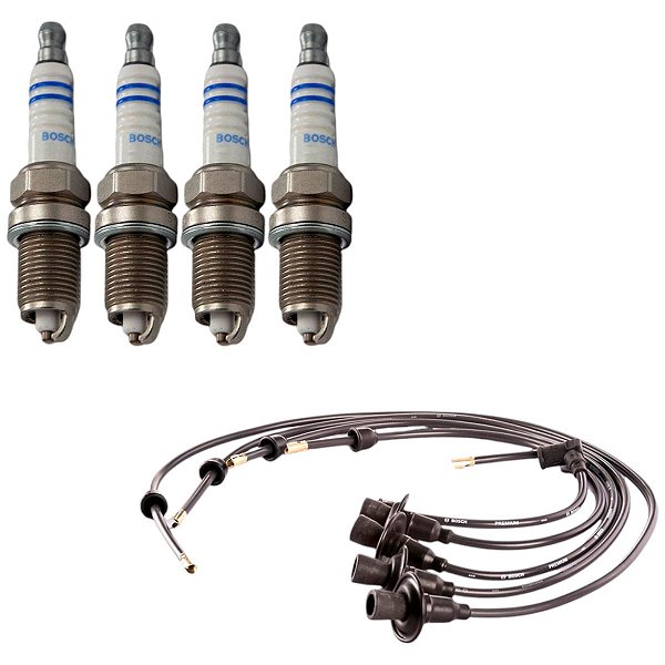 Kit Cabo E Vela Kombi 1.6 8v  1993 1994 1995 Gasolina Bosch