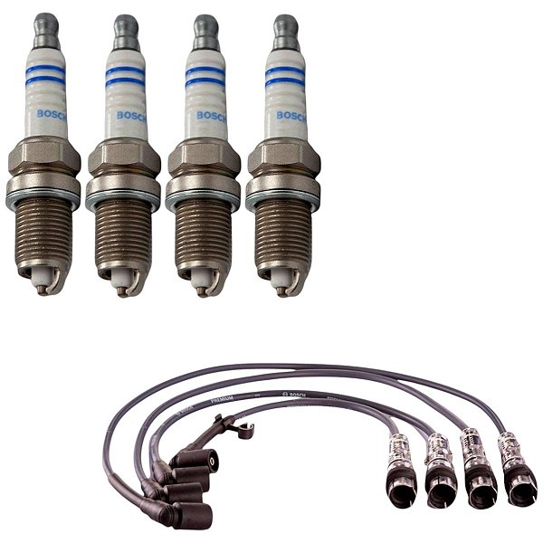 Kit Cabo E Vela Parati G3 1.8 8v Ap827 2005 Flex Bosch