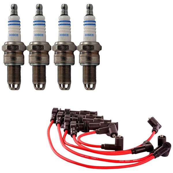 Kit Cabo E Vela Gol G3 1.0 16v 511at 2003 Gasolina Bosch