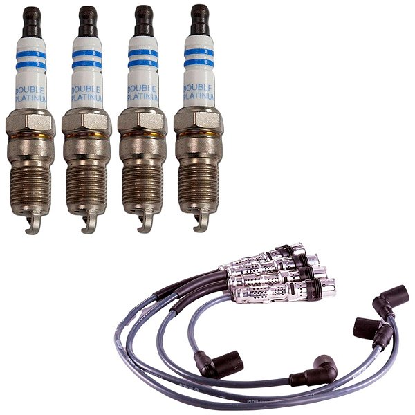Kit Cabo E Vela Polo 2.0 8v  2012 2013 2014 2015 Flex Bosch