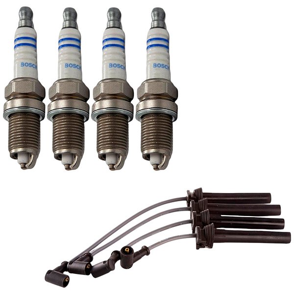 Kit Cabo E Vela Grand Siena 1.6 16v E.torq 14 Flex Bosch