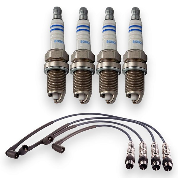 Kit Cabo E Vela Gol G4 1.0 8v Ea111 2006 2007 Flex Bosch