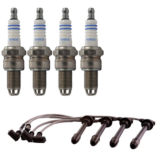 Kit Cabo E Vela Polo 1.0 16v 2002 2003 2004 Gasolina Bosch