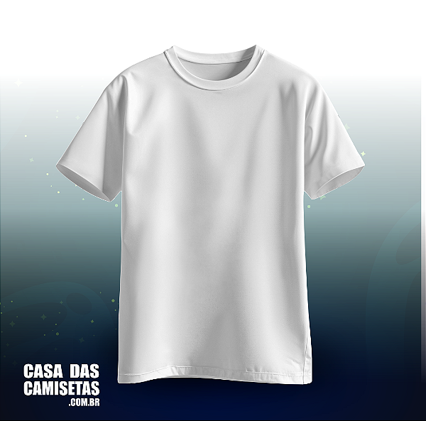 Camiseta Básica Sem Personalização Branca