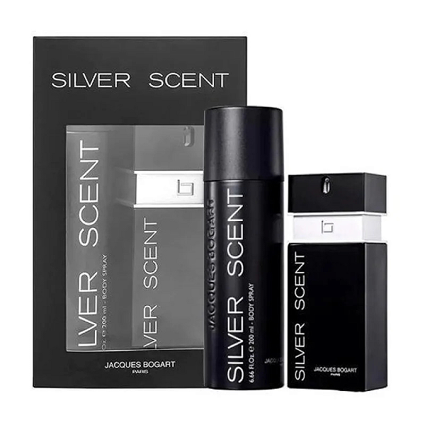 Jacques Bogart Coffret Silver Scent 100ml Edt + Deo 200ml - Masculino
