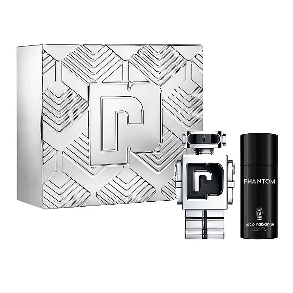 Paco Rabanne Coffret Phantom 150ml Edt + Desodorante 150ml Masculino