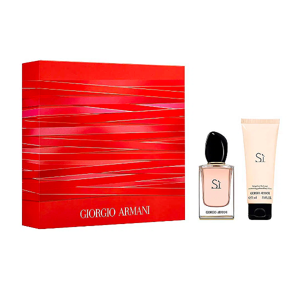 Giorgio Armani Coffret Si Edp 50ml + Body Lotion Feminino