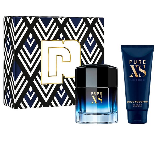 Paco Rabanne Coffret Pure XS Edt 100ml + Shower Gel - Masculino