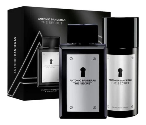 Banderas Coffret The Secret Edt 100ml + Deo Spray 150ml - Masculino