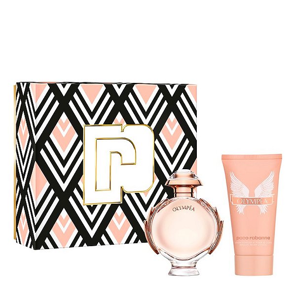 Paco Rabanne Coffret Olympéa Edp 80ml + Body Lotion Feminino