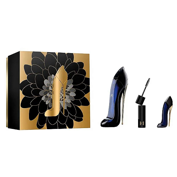 Carolina Herrera Coffret Good Girl Edp 80ml +  Máscara de Cílios + Miniatura Feminino