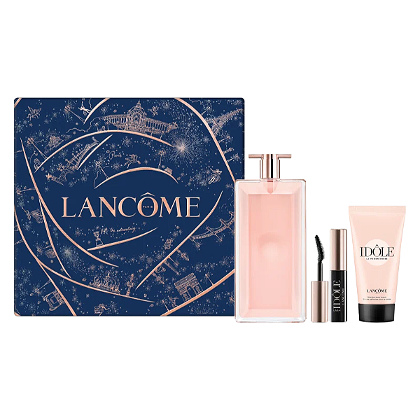 Lancôme Coffret Idôle Edp 50ml + Creme Corporal 50ml + Máscara de Cílios 2,5ml Feminino