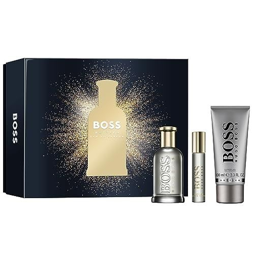 Hugo Boss Coffret Bottled Edp 100ml + Travel 10ml + Gel de Banho 100ml - Masculino