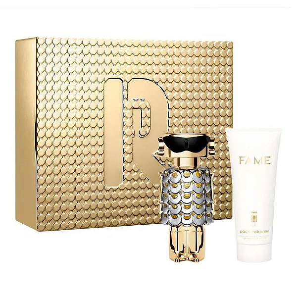 Paco Rabanne Coffret Fame Edp 80ml + Loção Corpora 100ml - Feminino
