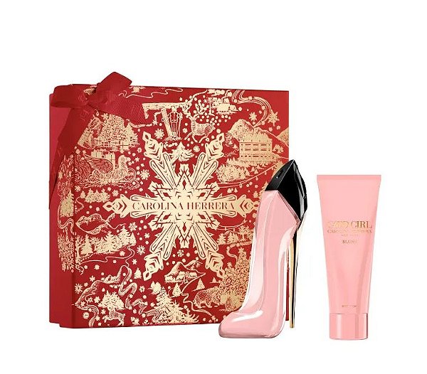 Carolina Herrera Coffret Good Girl Blush Edp 80ml + Loção Corporal 100ml - Feminino