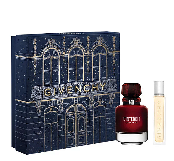 Givenchy Coffret L'Interdit Rouge Edp 50ml + Travel Size 12,5ml Feminino