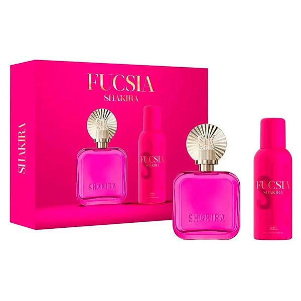 Shakira Coffret Fucsia Edp 80ml + Desodorante 150ml - Feminino