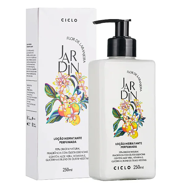 Loção Hidratante Perfumada Jardin Flor de Laranjeira 250ml - Feminino